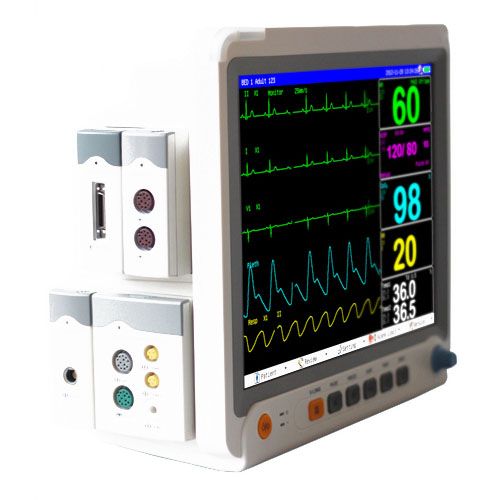 Hospital patient monitor,six parameters