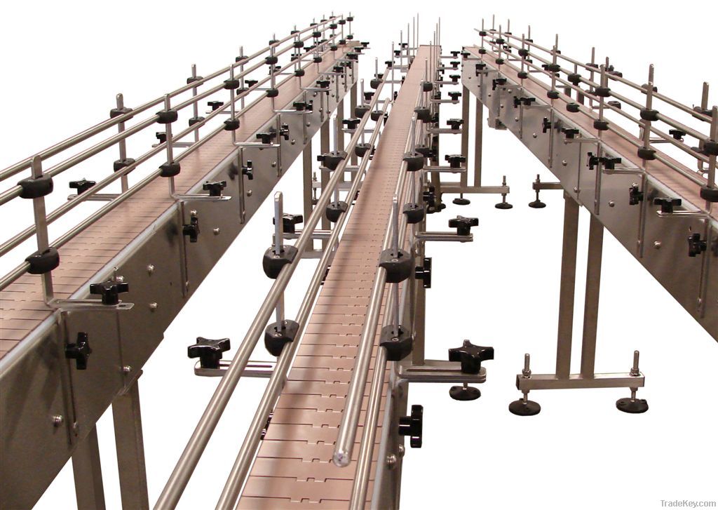 Food horizontal conveyors-base design