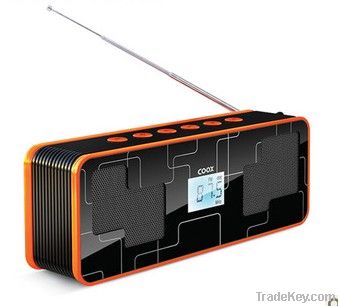 Card speaker(C2), supports TF card/U disk/FM radio broadcast