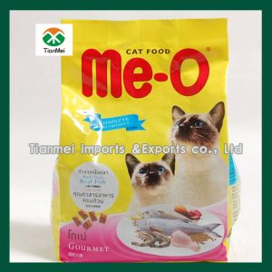 Pet Food Bag with Zipper and Tear Notch