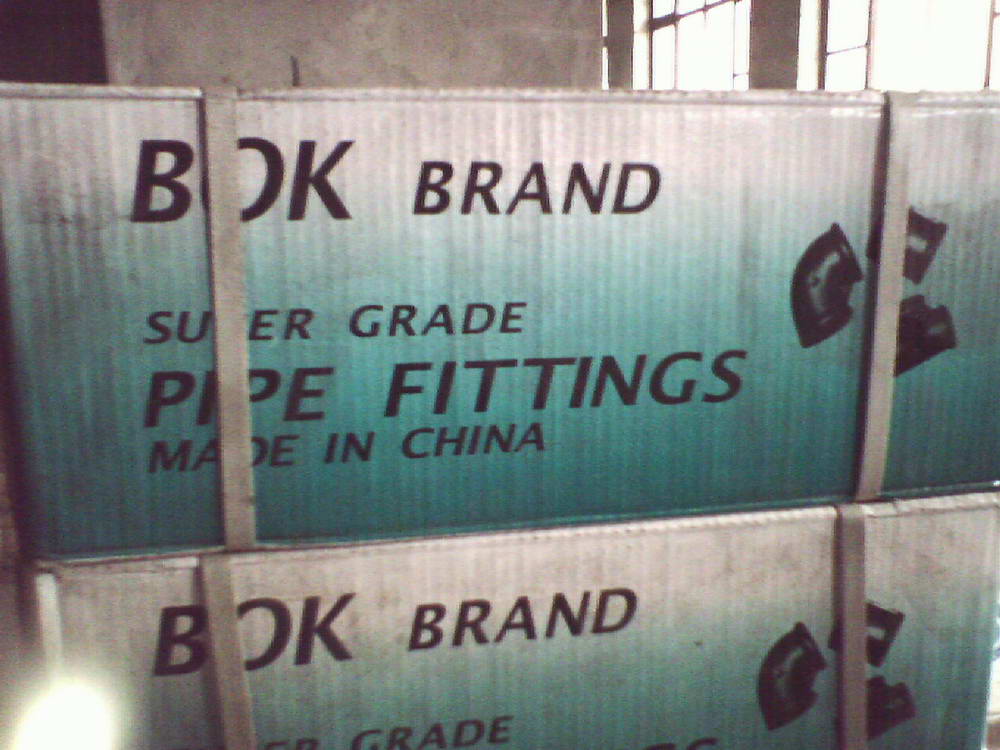 stock of pipe fittings