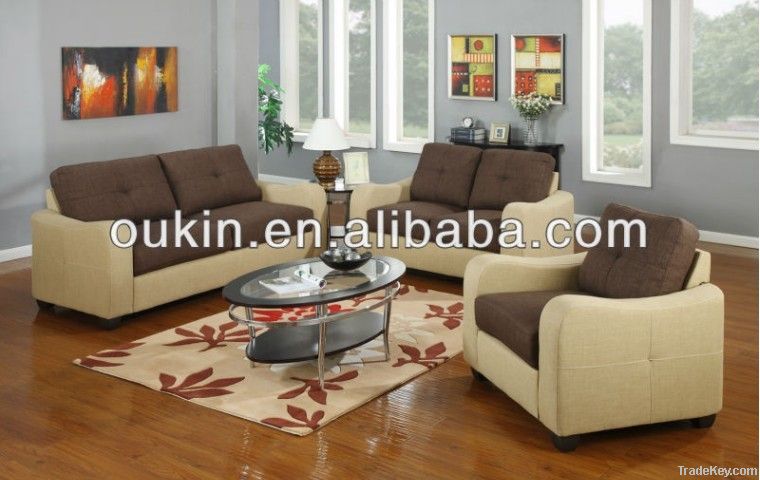 Modern corner living room genuine leather sofa