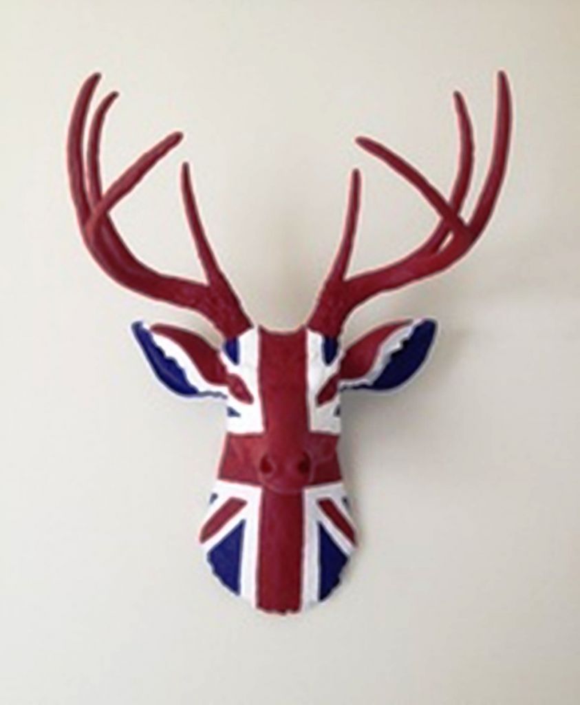 Animal head wall decoration item