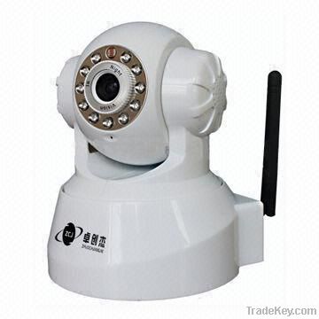 Wireless IP Camera with Pan/Tilt, 3.6mm Fixed Lens