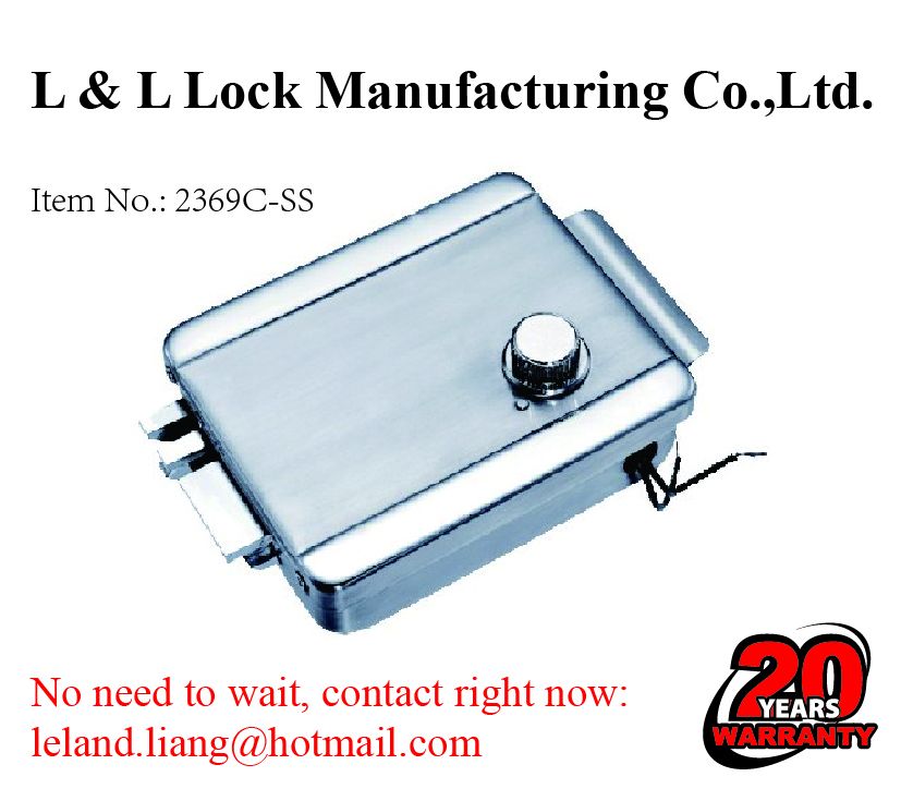 Stainless steel / Iron Electric-control lock