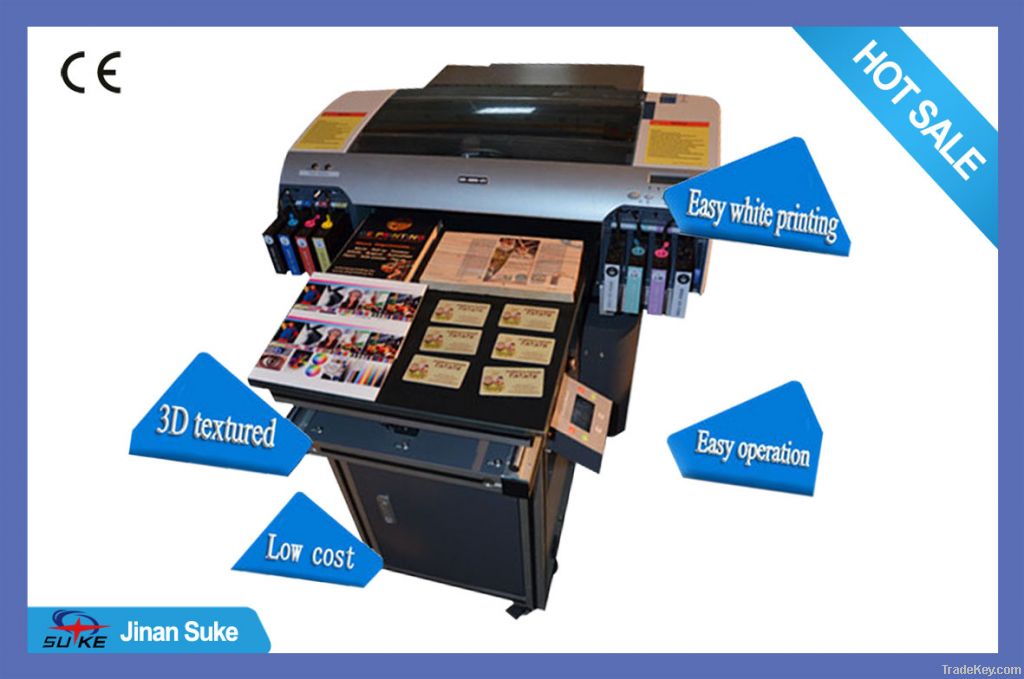 best sale t-shirt garment flatbed printer with RIP software