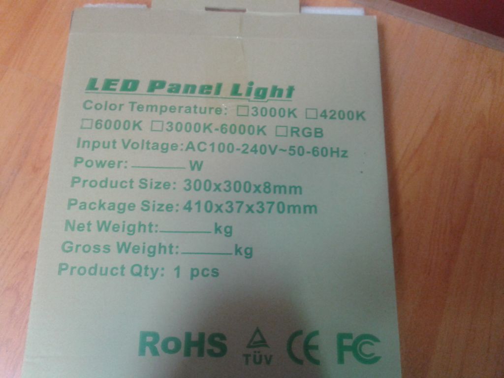 LED PANEL LIGHT