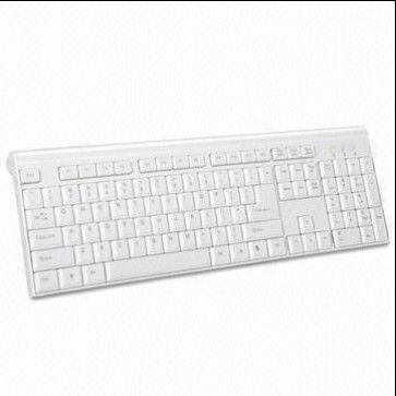 2.4G Wireless Keyboard with Original Plum Flower Keycap Structure, Easy to Work and Study