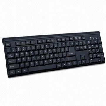 2.4G Wireless Keyboard with Original Plum Flower Keycap Structure, Easy to Work and Study