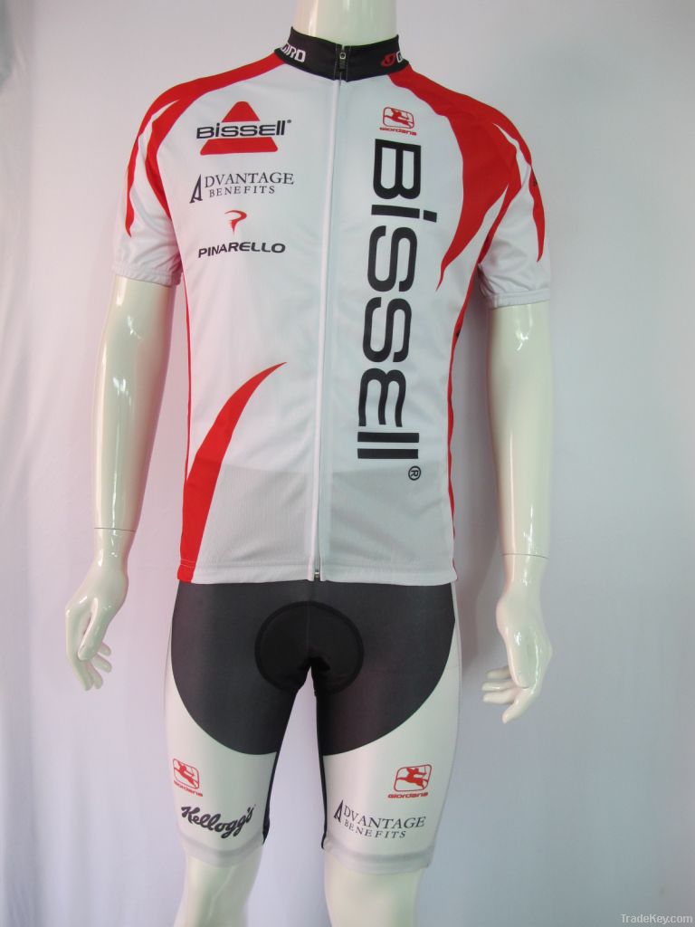 Short sleeve cycling wear