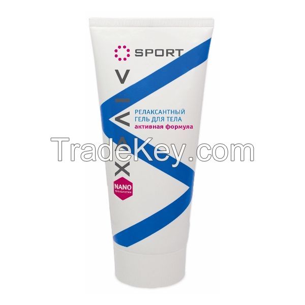 Sports relaxant gel for recovery muscles and joints after training