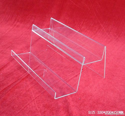 acrylic bruchure shelf