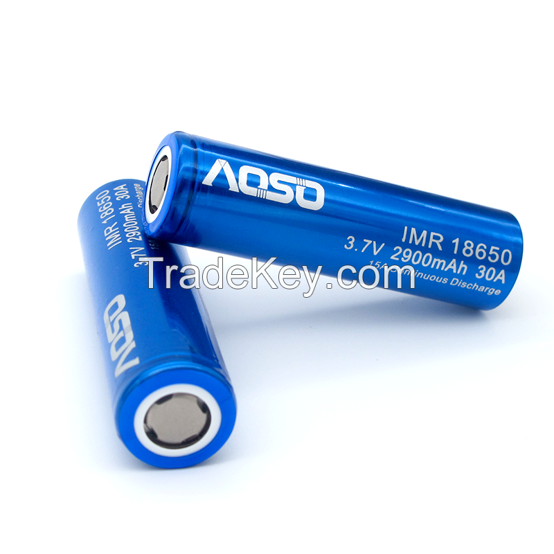 electric car battery replacement aoso battery 2900mah 30A rechargeable li ion battery