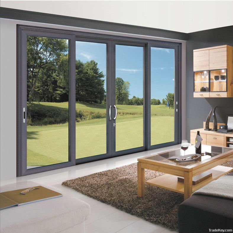 Aluminum sliding doors (120-SR)