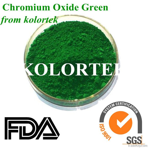 Chromium Oxides Green Pigment for Cosmetic Application