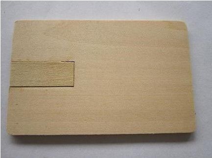 Wooden card USB 