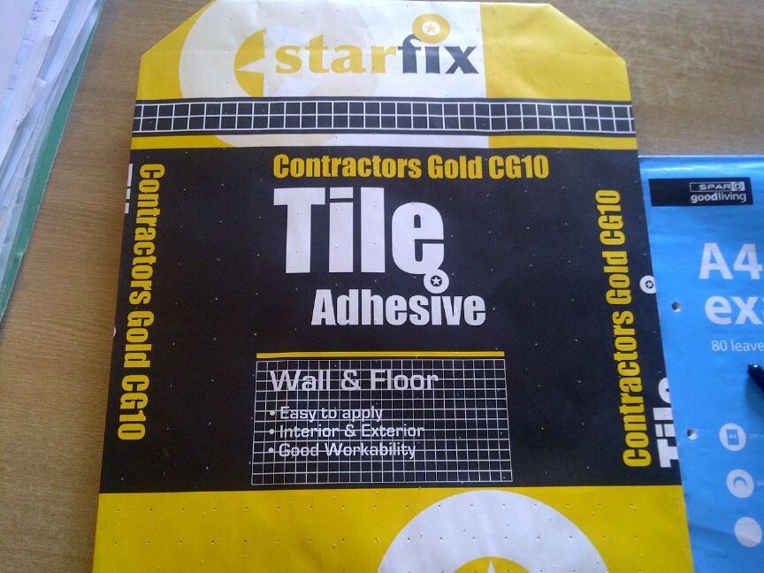 Tile Adhesive from South Africa