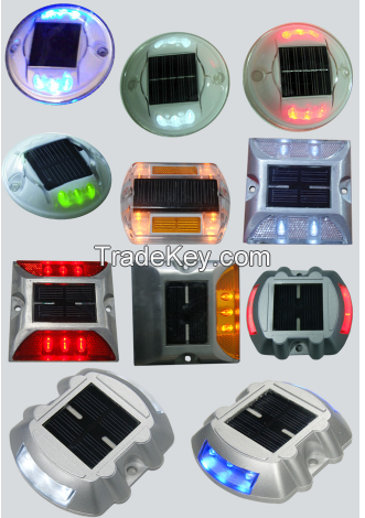 IP68 Reflective Flashing Light Road Marking Studs Highway solar road stud