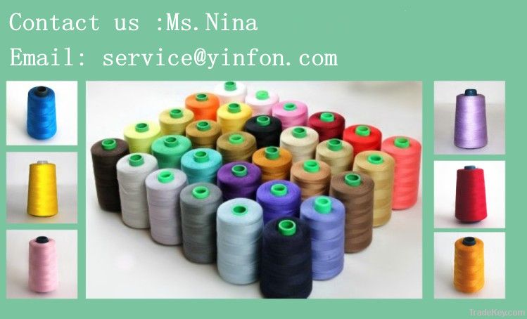 100% Polyster sewing thread 60/2