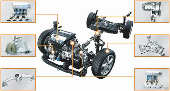 Gravity Casting for Auto Parts