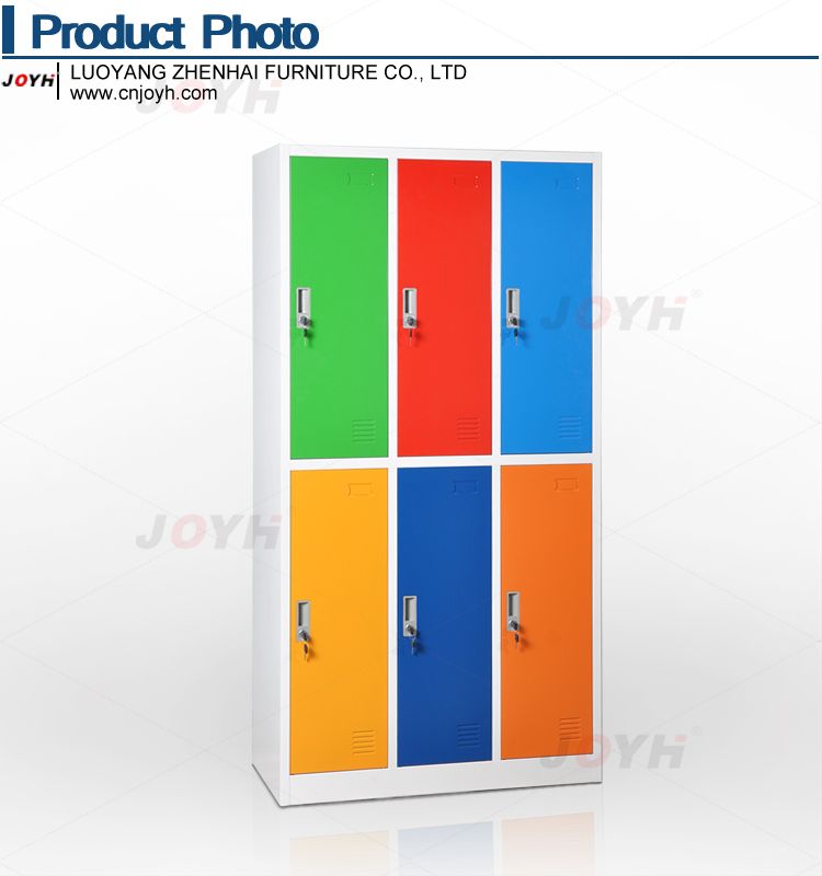 colorful steel locker/steel locker for gym or swimming pool/ metal locker