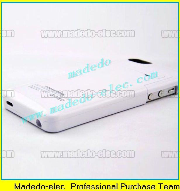 2200mah Protective External Rechargeable Battery Case for iphone 5 Charging Cover With Stand Holder