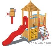 Wooden ourdoor playgroundQQ12042-6