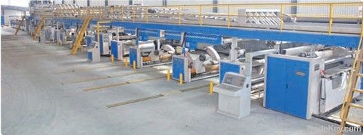 layer corrugated cardboard production line