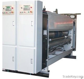 lead edge high speed printing rotary die-cutting with slotting machine