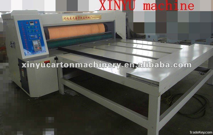 automatic high speed rotary die-cutting and slotting machine