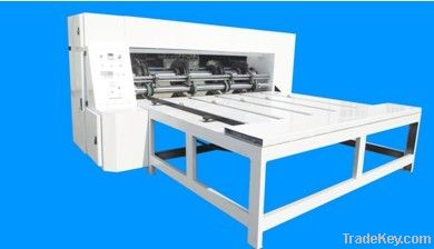 automatic high speed rotary die-cutting and slotting machine