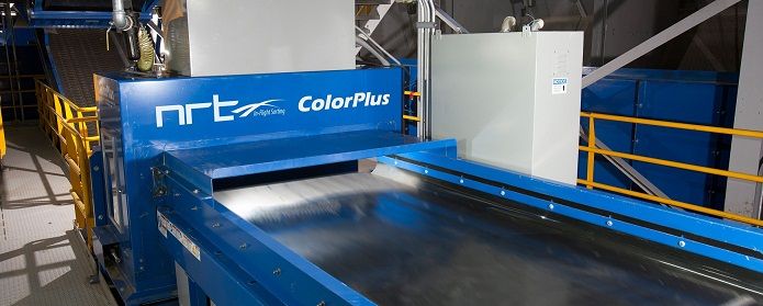 color sorter for PET plastic NRT      