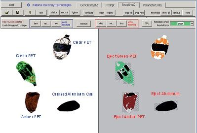 color sorter for PET plastic NRT      