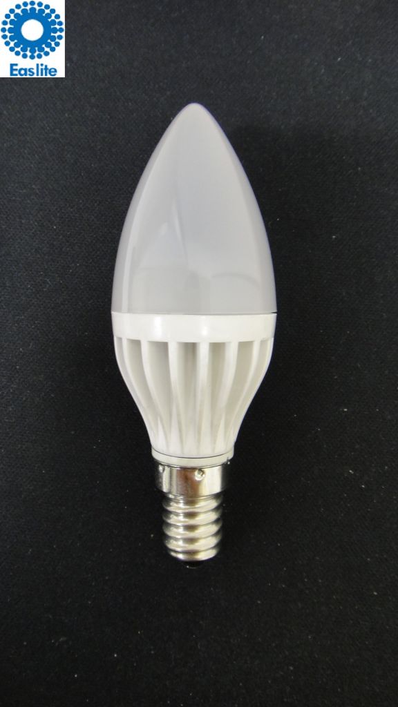 3W LED CANDLE LIGHT PLASTIC BODY GOOD HEAT SINK DIMMABLE