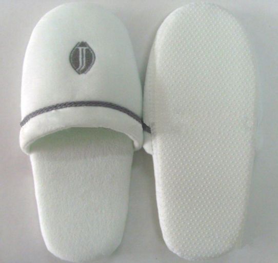 hotel velour slippers