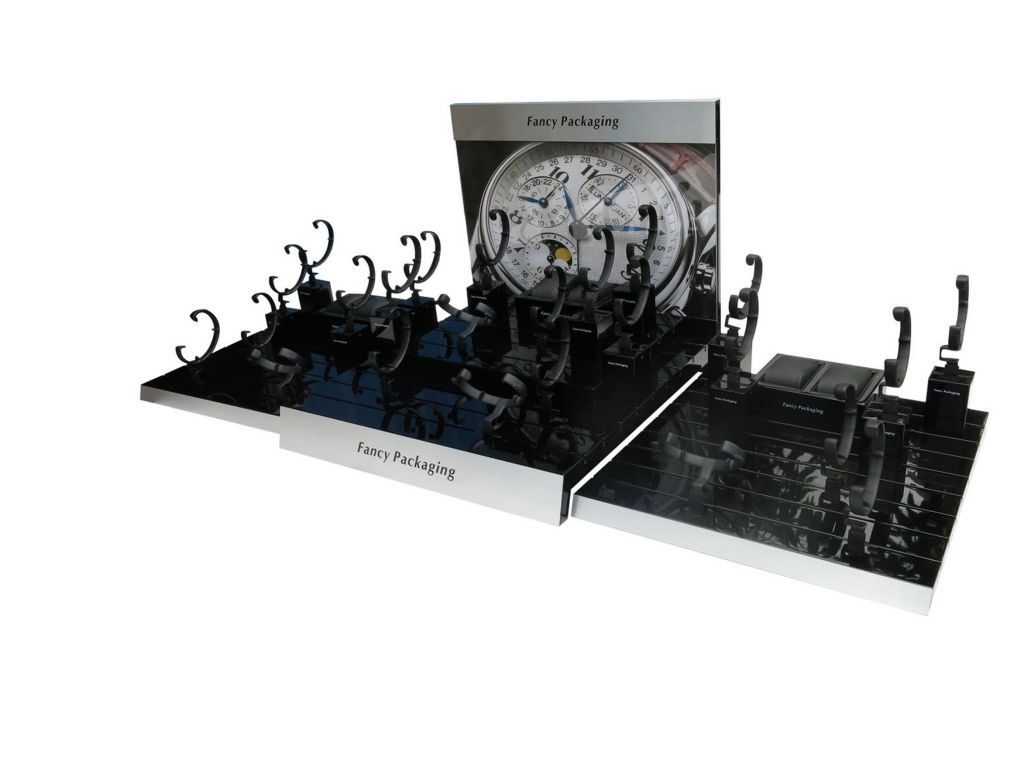 High-end watch stand display for fair