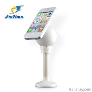 Lovely ball shape mobile phone display stand with alarm sytem