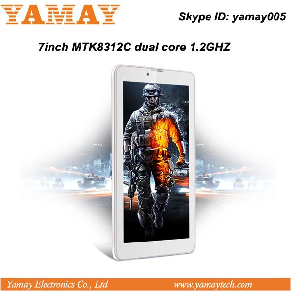 7inch android 4.2 MTK8312C 2G phone calling tablet pc