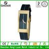 (High quality fashion leather band 3atm water resistant Japan movt unisex watches) HK-237