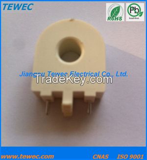 tewec micro pin type zero phase PBT case current transformer