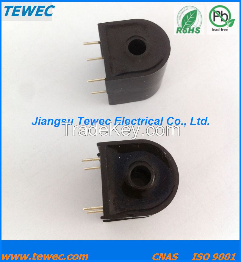 tewec AC220v pcb mountable zero sequence small current transformer