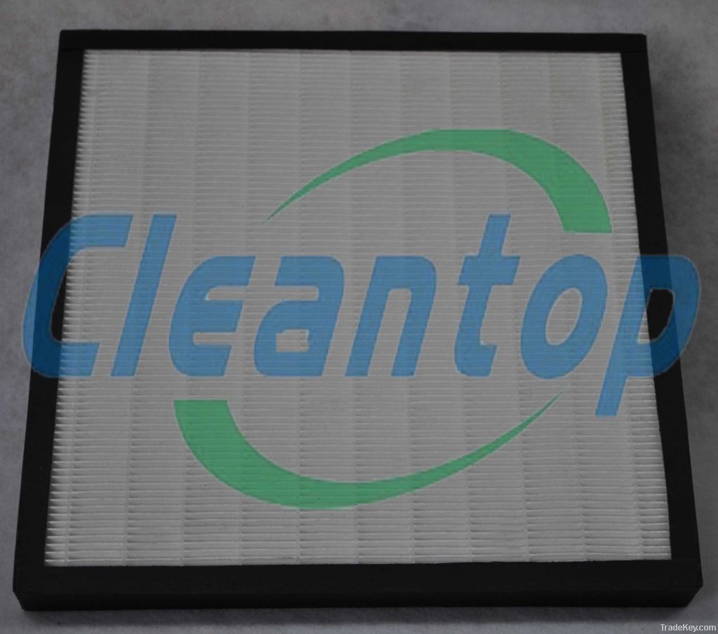 HEPA filter with antimicrobial function