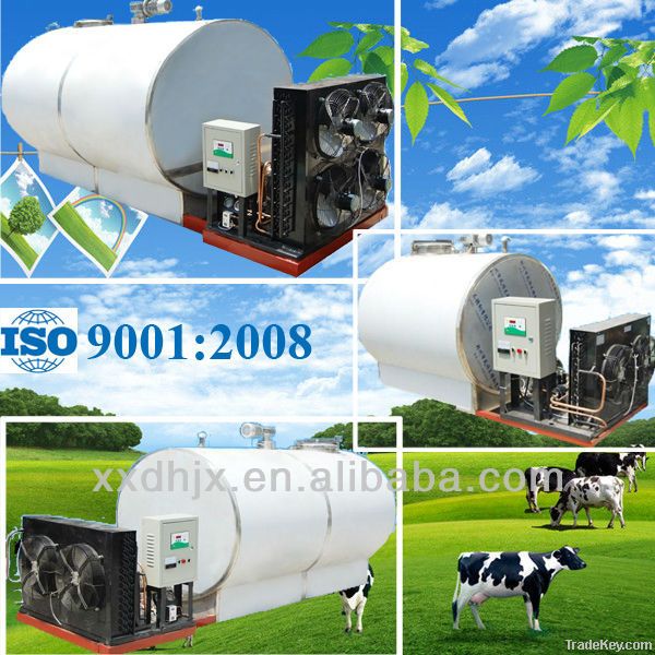 Patent product! Milk chilling tank for cow farm