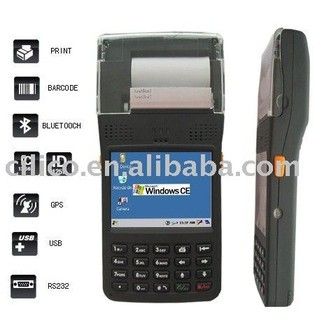 POS camera RFID WIFI thermal printer PDA portable handheld barcode scanner terminal with gprs  bluetooth