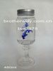 480ml clear mason jar with metal cap