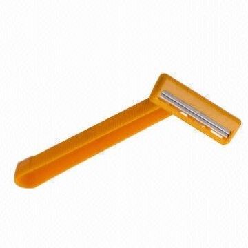 EU hot design men's yellow disposable razor 