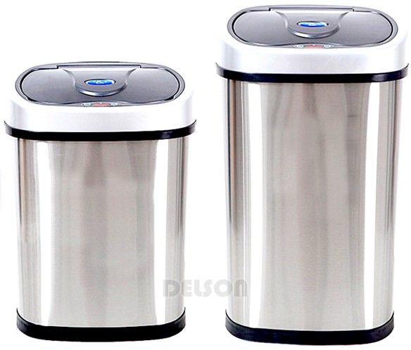 8L, 12L Stainless steel induction trash can
