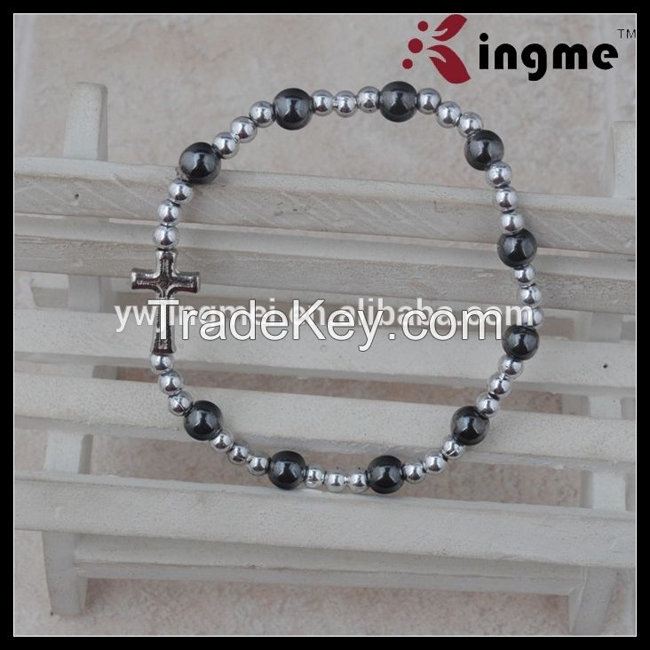 2015 Fashion Charm Elastic Rosary Beads Bracelets