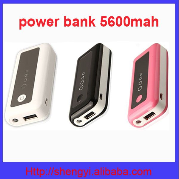 univesal  power bank 5600mah for mobile phone