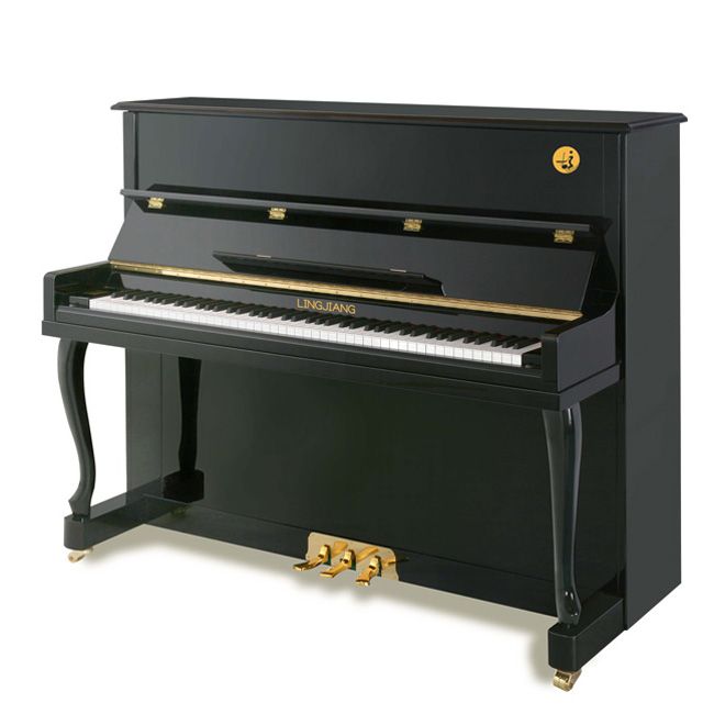 Upright Piano 123cm Black